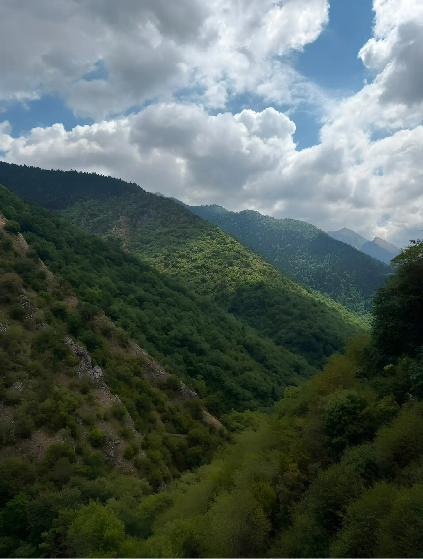 The Agrafa ridges