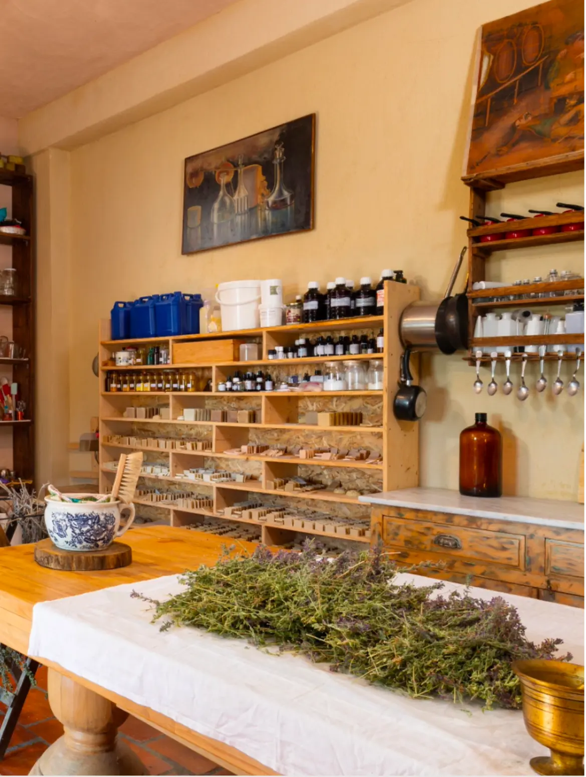 The herb kitchen
